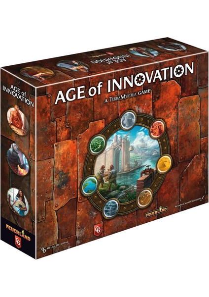 Games: Yenilik Çağı - Bir Terra Mystica Oyunu, Fraksiyon Stratejisi Masa Oyunu, Yaş 14+, 1-5 Oyuncu, 40 Dakika