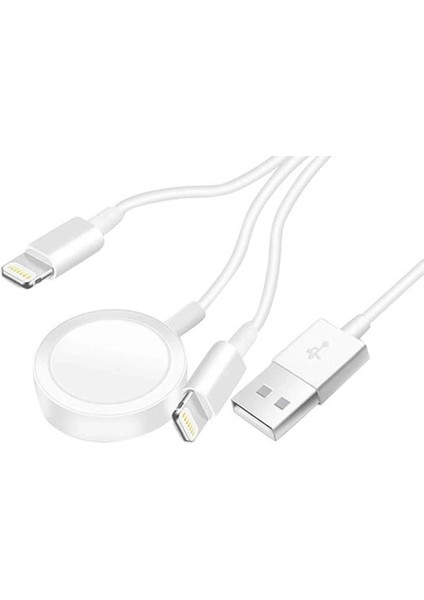 APR55 Apple 3in1 Şarj Cihazı Svlrs modelleri