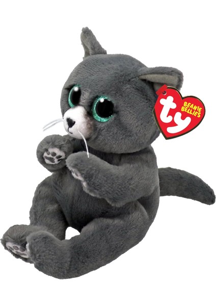 Binx Rus Blue Cat Beanie Bellies Regular - Squishy Beanie Baby Soft Plush Toys - Koleksiyonluk Sevimli Dolgulu Teddy