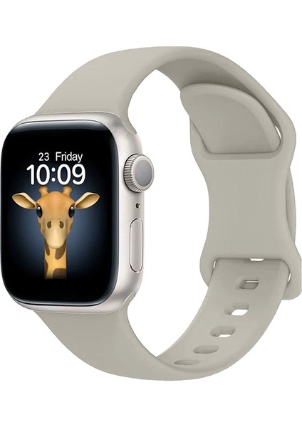 Apple Watch 44MM Uyumlu Zore KRD-131 Silikon Kordon Strap Kayış