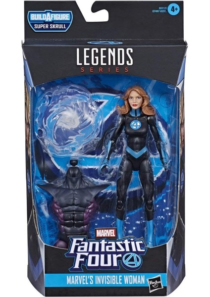 Marvel Legends Series Fantastic Four Invisible Woman Aksiyon Figürü