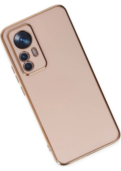 Xiaomi Mi 12T Pro Kılıf Volet Silikon - Pembe Svlrs modelleri