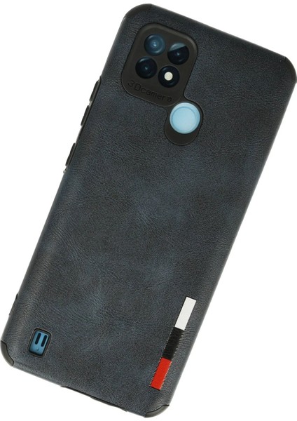 Realme C21 Kılıf Loop Deri Silikon - Lacivert Svlrs fiyatları