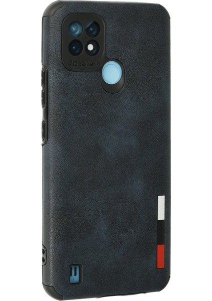 Realme C21 Kılıf Loop Deri Silikon - Lacivert Svlrs modelleri