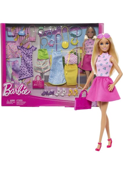 ve Muhteşem Kıyafetleri Barbie Bebek ve Kıyafetleri, Birlikte Giyilebilir Giysiler ve Aksesuarlar HKB07