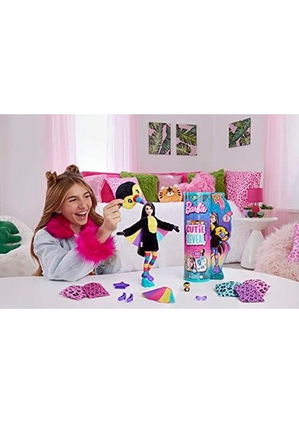 Cutie Reveal Bebekler Tropikal Orman Serisi - Tukan, 3 Yaş ve Üzeri, HKR00 fiyatları