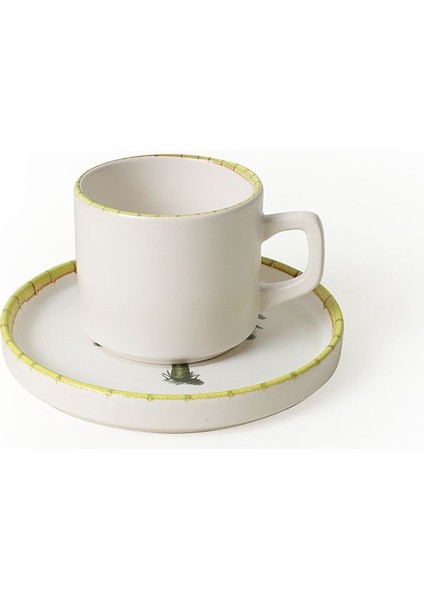 Renkli 12 Parça Çay Takımı, 6 Kişilik, Şık ve Kullanışlı Tasarım