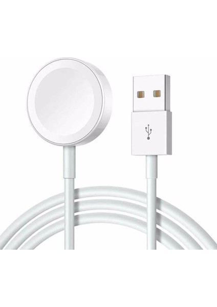 APR54 Apple Watch Şarj Cihazı - Beyaz Svlrs
