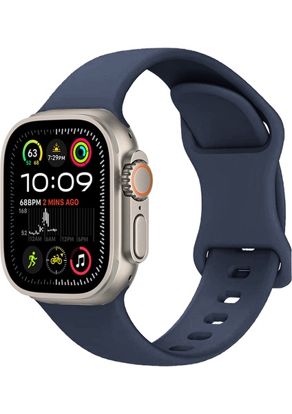 Apple Watch Ultra 49MM Uyumlu Zore KRD-131 Silikon Kordon Strap Kayış