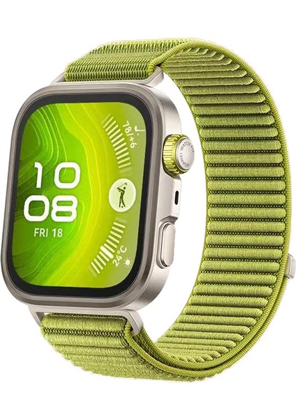 Huawei Watch Fit Uyumlu 4 Zore KRD-144 Hasır Kordon