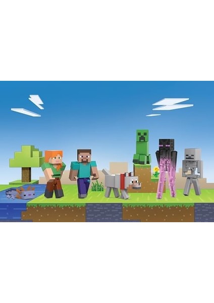 Minecraft World Builder Figür Seti, JFG66 modelleri