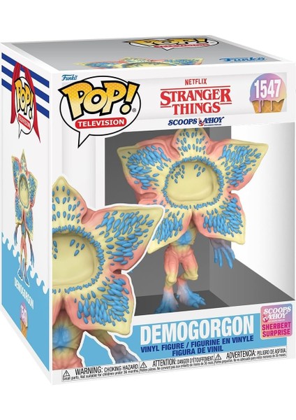 Toys Funko Pop Super: Stranger Things - Demogorgon (Scoops Ahoy) 6" Figür