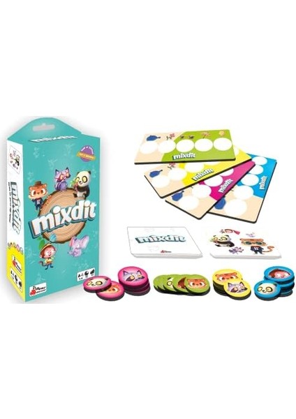 Wherever Mixdit, Dikkat ve Görsel Algıyı Geliştiren Kutu Oyunu modelleri