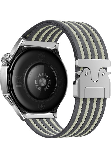 Huawei Honor Magic 2 46MM Uyumlu Zore KRD-133 22MM Naylon Kumaş Hasır Örgülü Kordon