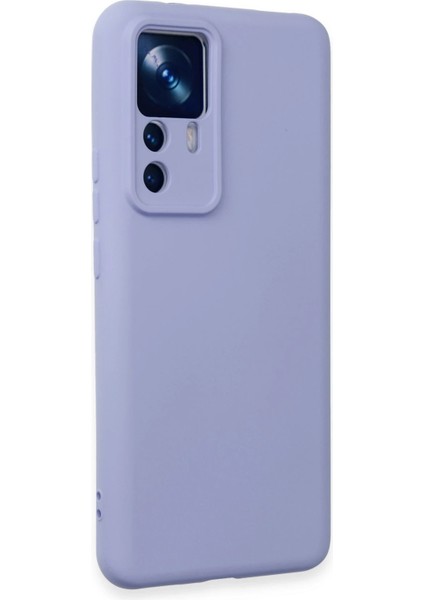 Xiaomi Mi 12T Pro Kılıf Nano Içi Kadife Silikon - Lila Svlrs fiyatları