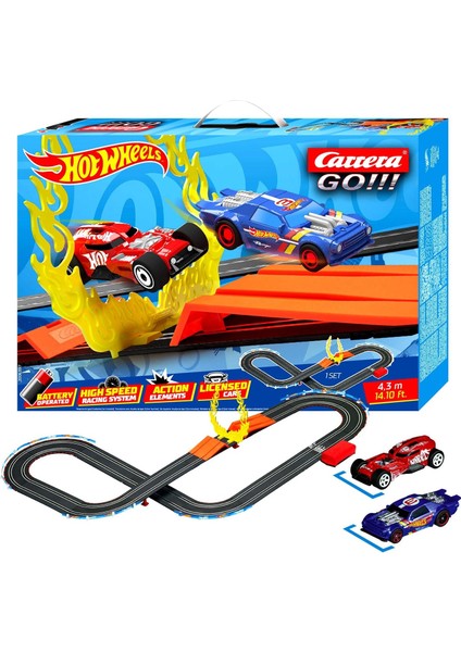 Go!!! Hot Wheels 4,3m + Skocznia
