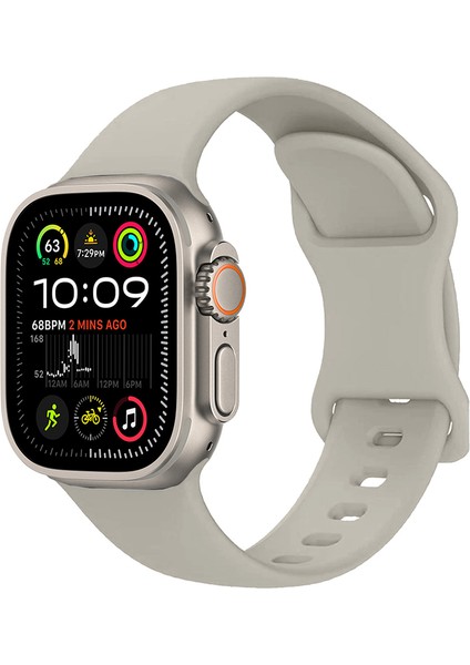Apple Watch Ultra 49MM Uyumlu Zore KRD-131 Silikon Kordon Strap Kayış