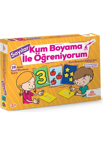 Castle Kum Boyama Eğitici Aktivite Seti (Sayılar)
