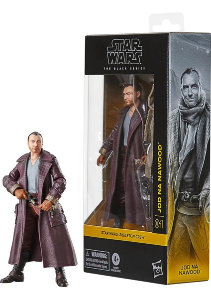 Star Wars Black Series Jod Na Nawood Aksiyon Figürü (Skeleton Crew)