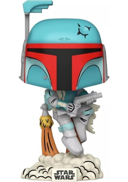 Pop Star Wars D100 - Rr Boba Fett (Exc) Vinil Koleksiyon Figürü - Hediye Fikri - Resmi Ürün - Çocuklar ve Yetişkinler Için Oyuncaklar - Koleksiyonerler Için Model Figürü ve