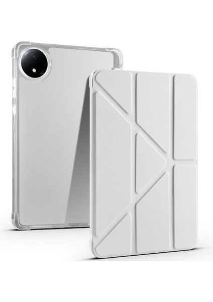 Xiaomi Redmi Pad Se 8.7 Uyumlu Kılıf Zore Tri Folding Kalem Bölmeli Standlı Kılıf