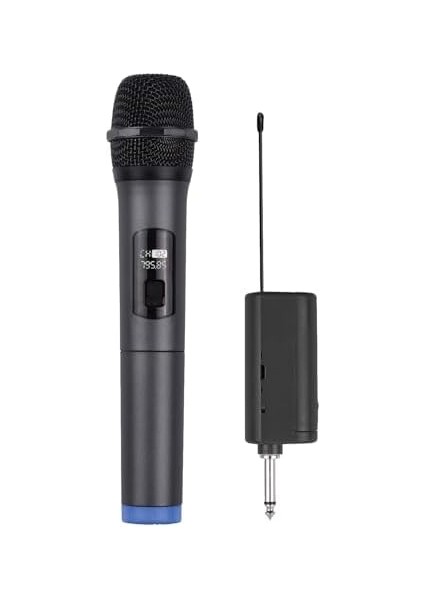 Profesyonel Kablosuz Mikrofon Dinamik Mikrofon Taşınabilir Mini Alıcı Için 6.35MM Fiş Karaoke Konuşma Toplantı Sahne Performansı Wn-01 modelleri