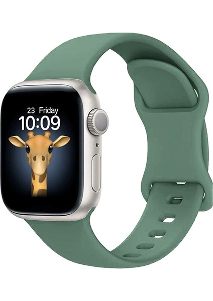 Apple Watch 42MM Uyumlu Zore KRD-131 Silikon Kordon Strap Kayış