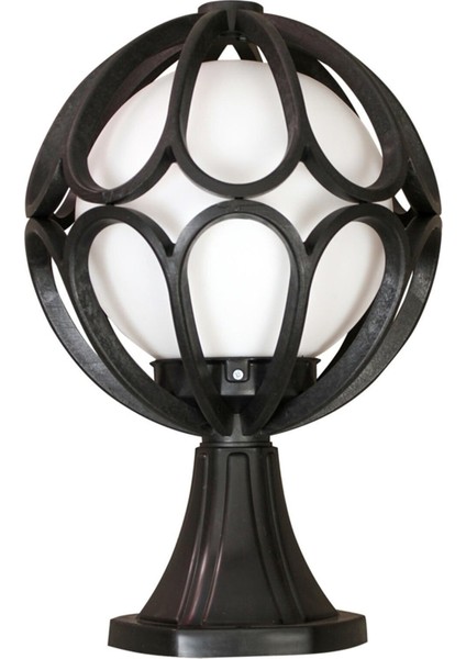 Sarı Bahçe Set Üstü Çiçek Armatürü, Şık ve Dayanıklı Bahçe Dekoru Seçeneği