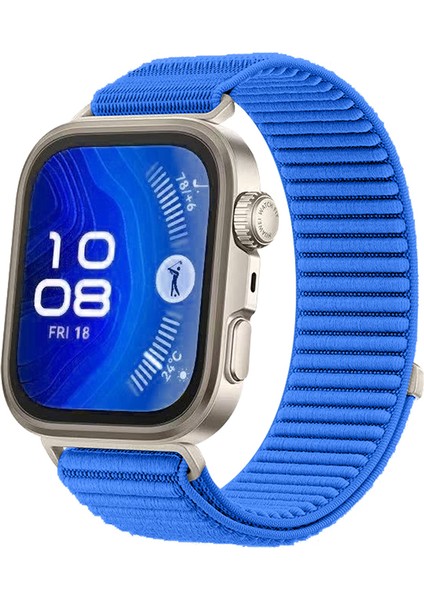 Huawei Watch Fit 4 Pro Uyumlu Zore KRD-144 Hasır Kordon
