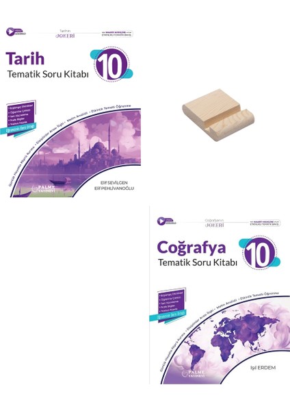 10. Sınıf Joker Tarih ve Coğrafya Tematik Soru Bankası + Telefon Tutucu