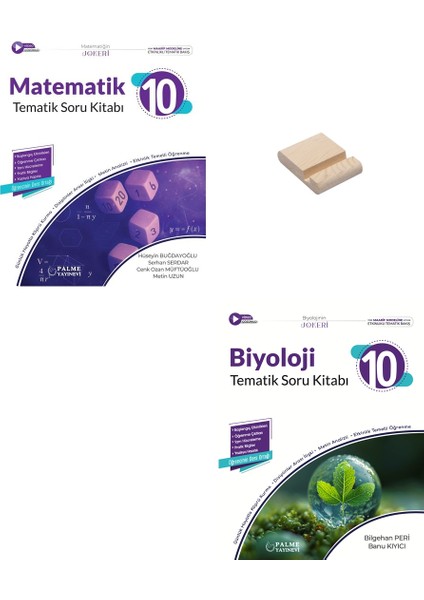 10. Sınıf Joker Matematik ve Biyoloji Tematik Soru Bankası + Telefon Tutucu