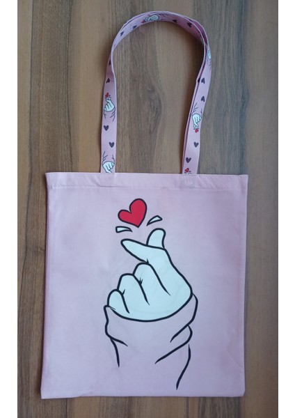 Şipşak Aşk Bez Plaj ve Omuz Çantası