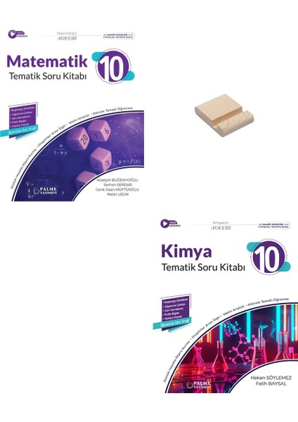 10. Sınıf Joker Matematik ve Kimya Tematik Soru Bankası + Telefon Tutucu