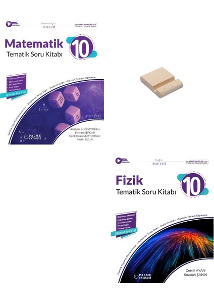 10. Sınıf Joker Matematik ve Fizik Tematik Soru Bankası + Telefon Tutucu