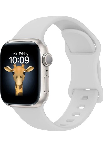 Apple Watch 44MM Uyumlu Zore KRD-131 Silikon Kordon Strap Kayış