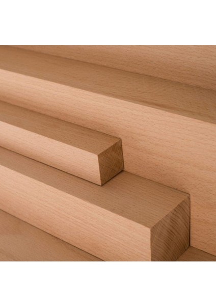 Renkli Kayın Ahşap Çıta 5X5X50 Cm, 1 Adet, Doğal ve Dayanıklı Taslak Tahta Blok modelleri
