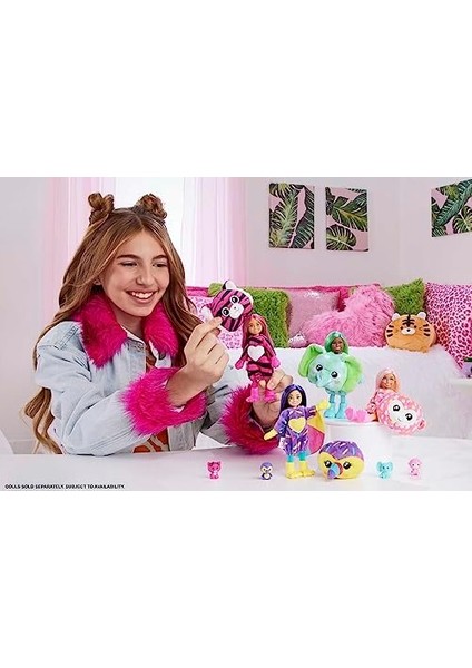 Cutie Reveal Bebekler Chelsea Tropikal Orman Serisi - Maymun, 3 Yaş ve Üzeri, HKR14 fiyatları