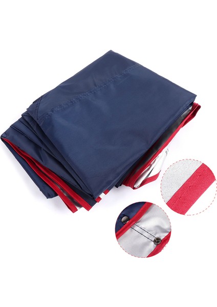 Taşınabilir Katlanmış Araba Şemsiyesi Oxford Kumaş Açık Anti Uv Güneş Geçirmez Güneşınak Koruyucu Kapak (Koyu Mavi ) (Yurt Dışından) fiyatları