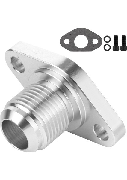 2in AN12 Yağ Dönüş Flanş Adaptörü Alüminyum Alaşımlı Teçhizat Için Fit Garrett T3 T4 T04B T04E (Yurt Dışından)