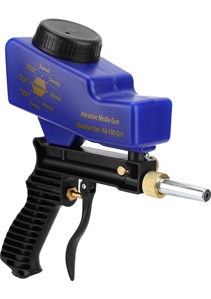 Taşınabilir Yerçekimi Tipi Anti Pas Pnömatik Kumlama Tabancası Kum Blaster Pas Kaldırmak Nokta Mavi (Yurt Dışından) fırsatları