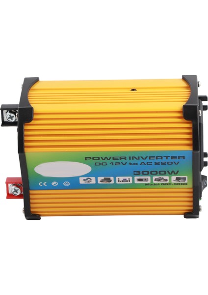 Araç Invertörü Çift USB 300W Otomatik Güç Dönüştürücü Modifiye Dalga Adaptörü 12V À 220V (Yurt Dışından) modelleri