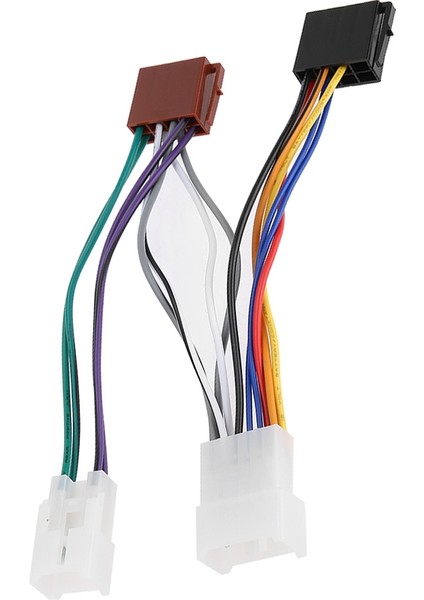 Araba Ses Hattı Fiş Konnektörü Bağlantı Hattı Iç Iso Kablo Demeti Toyota Için Fit (Yurt Dışından) fırsatları