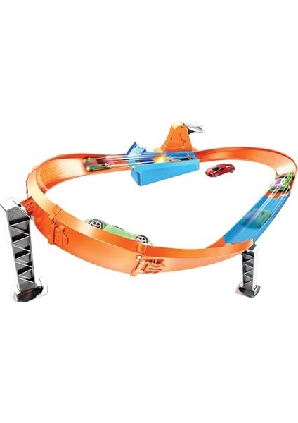 Wheels Rapid Raceway Şampiyon Oyun Seti Hot Wheels Şampiyonluk Parkuru Yarış Seti - Hızlı Parkur GJM75 GJM75 modelleri