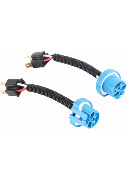 2 Adet 9007 Erkek H4 Dişi Fiş Far Dönüşüm Kablo Tel Konnektör Adaptörü (Yurt Dışından) fiyatları