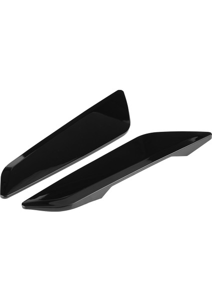 2 Adet Bmw 5 Serisi Için G30 2017-2018 Çamurluk Havalandırma Çıkışı Kapak Trim Dekoratif Sticker Piyano Siyahı (Yurt Dışından)