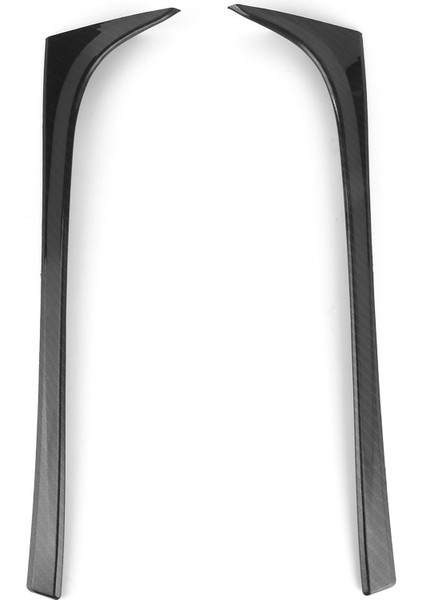 2 Adet Arka Pencere Spoiler Yan Kanat Ayar Kapağı Otomobil Araç Modifikasyonu Için Fit Mk7 Gtd R 2014-2018CARBON Fiber Tarzı (Yurt Dışından)