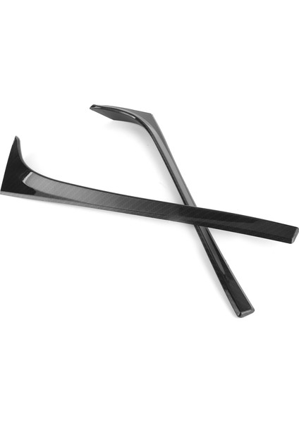 2 Adet Arka Pencere Spoiler Yan Kanat Ayar Kapağı Otomobil Araç Modifikasyonu Için Fit Mk7 Gtd R 2014-2018CARBON Fiber Tarzı (Yurt Dışından) fırsatları