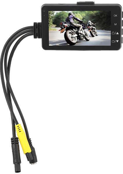 Motosikletler Için 720P 3 Inç LCD Ekran Çift Kamera Veri Gizli Kaydedici (Yurt Dışından) modelleri