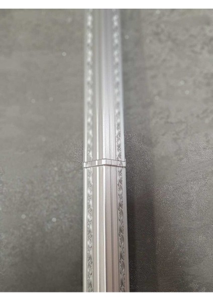Gümüş Renk 4X100 cm Köşe Profili Dekor Çıtası, Modern ve Şık Tasarım modelleri