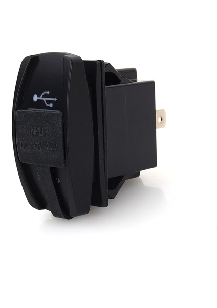 Araba Dc 12 V‑24 V Mavi LED Çift USB Şarj Carling Arb Rocker Anahtarları 5 V 3.1 A (Yurt Dışından)